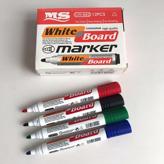Office Multi-color Markers, Quick-drying Marking Oily Big Pen